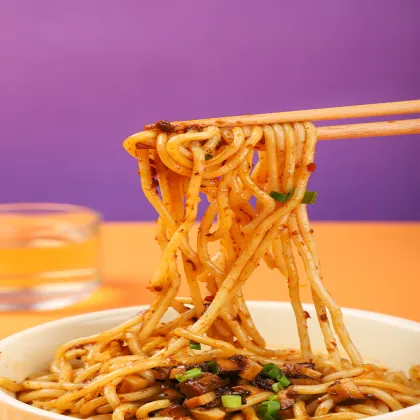 Dry Pasta with Black Truffle Bolognese