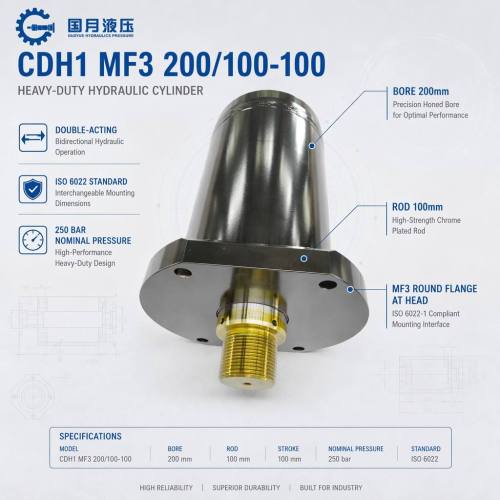 Carriage Shift Cylinder Double-acting Hydraulic Cylinder