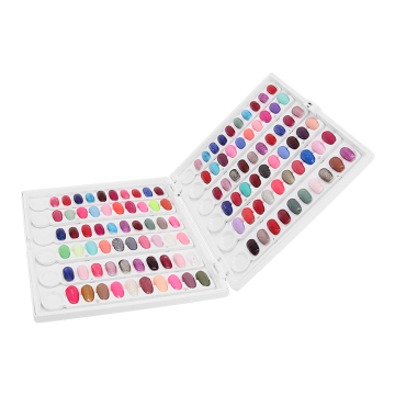 High-End Nail Polish Color Display Book - 120 Swatches for Acrylic Nails