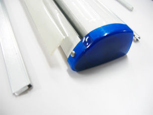 150g Pvc , 180g Pp Paper Or 220g Glossy Photo Paper Roll Up Stand Banner For Advertising