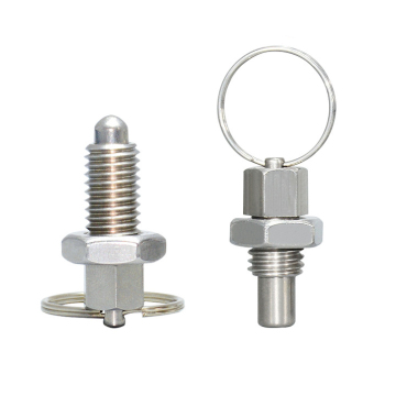 Stock M8 Edelstahlkugel Pull Ring &amp; Pin -Komponenten