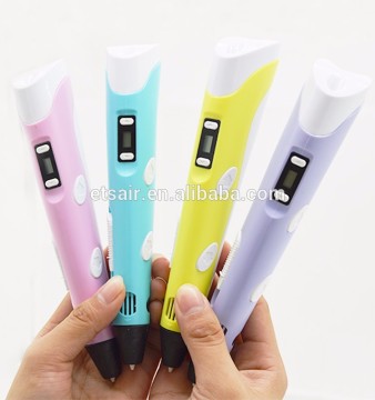 2017 3D DIY Printing Pen High Quality 3d Drawing Pen For Children 3d DIY Tool