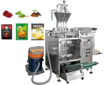 Multilane 4 Side Sealing Bag Powder Packing Machine