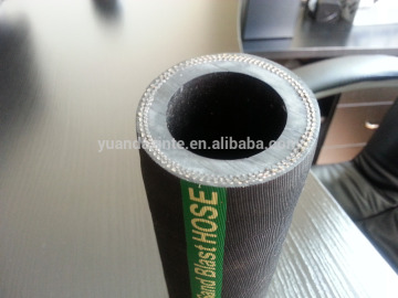 Sand blasting rubber hose