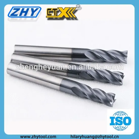 high performac D6 50mm HRC 60 tungsten steel keyway milling cutter