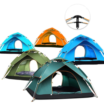 Instant Setup 3-4 Person Automatic Camping Tent: Your Ultimate Outdoor Family Shelter