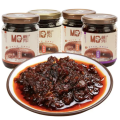 Salsa hecha de hongos shiitake