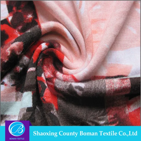 China wholesale Latest design Fancy Print fashion fabric