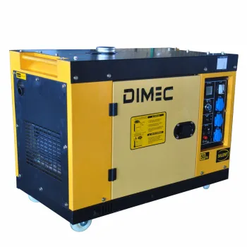 SILENT PME8000SE 6KW Soundproof Diesel Generator - 1 or 3 Phase