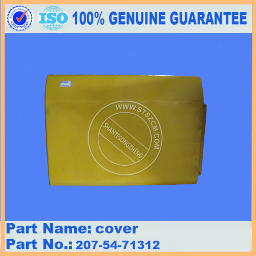 PC300-7 cover 207-54-71312 komatsu graafmachine onderdelen: