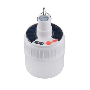 Portable Solar LED Tent Light: Emergency Rechargeable Night Bulb for Night Markets