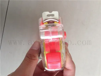 Transparent plastic measuring tape 7.5mx25ft 5m x 19mm