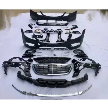 Factory Outlet Body Kits Grille Front Rear Bumper Assembly Headlights Tail Lights for Mercedes Benz S-Class 2014-2020 S450