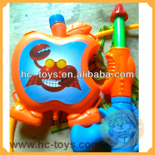 2014New water gun toy,water gun with apple bag