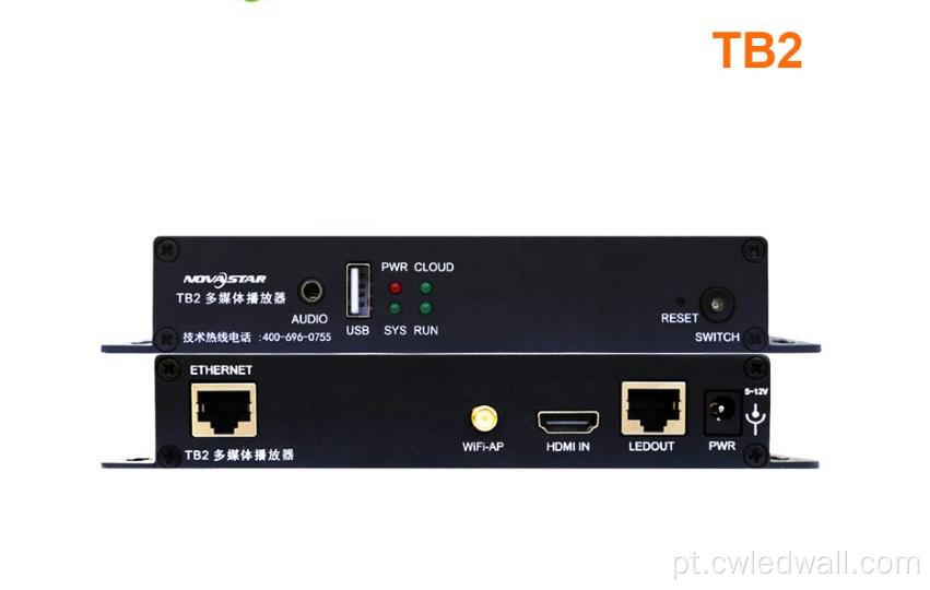 Novastar Taurus Multi-Media Player TB1 Controle assíncrono