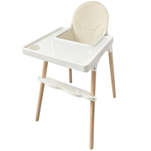 Chaise haute bébé en plastique 3-EN-1 pour l&#39;alimentation de bébé