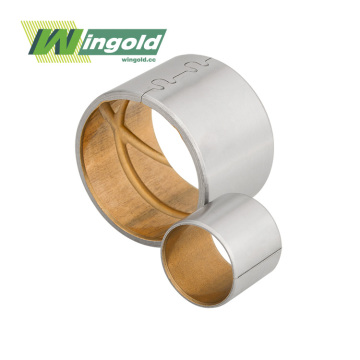 Oil Gear Pump Slide Bush Bimetal PB-037 Oiles Lubricating Bearing CuZn31Si1 Copper Sintered Bush