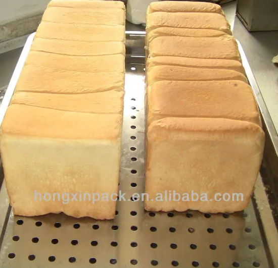 production line of bread