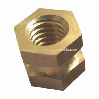 CNC Insert, Made of Brass, Lathe Machining, OEM/ODM Services Provided
