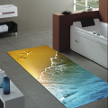Kitchen three layer composite floor mat