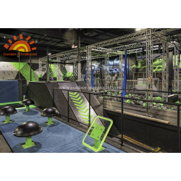 Indoor Ninja Warrior Gym Park For Children