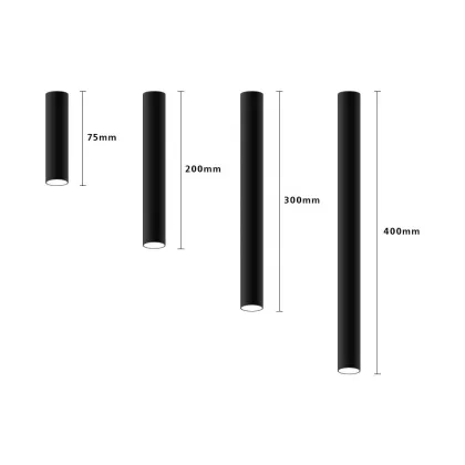 LED Modern Ceiling Light - Long Tube Lighting for Kitchen - 75mm to 400mm