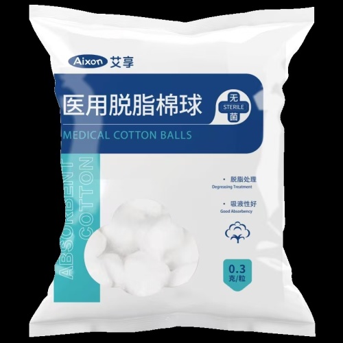 Bola Kapas Hypoallergenic Gred Perubatan