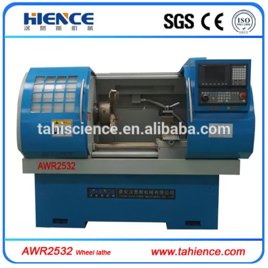 Cheap price Max.22 inch AWR2532A rim repair lathe with CE ISO