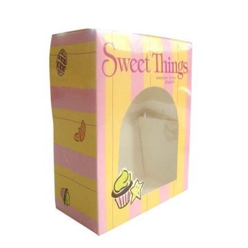 best quality gift paper box with transparent window