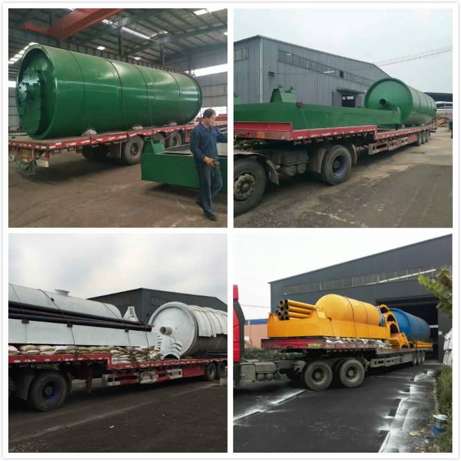 pyrolysis delivery to port