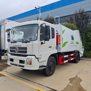 Dongfeng KR 4x2 12cbm de caminhão compactador de lixo