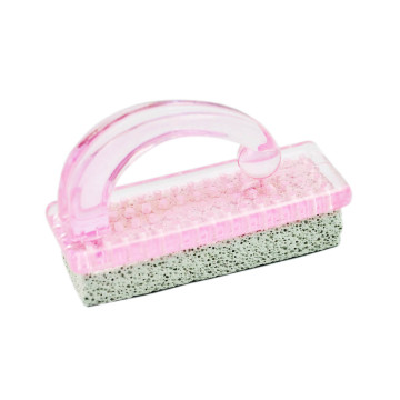 Hot Selling Acrylic Plastic Foot File, Nail Brush with Pumice Stone: Effective Dead Skin Remover for Hand and Foot Care