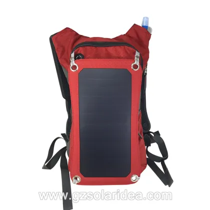 Outdoor Sport Phone Solar Charging Backpack