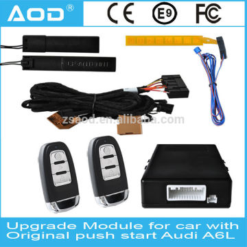 Upgrade module for original push start for Audi A6L with GPS (Optional)