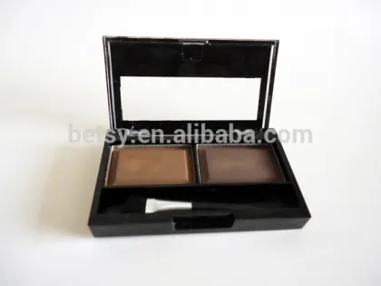 2014 Newest Makeup eyebrow powder/2 color Mineral matte eyebrow Powder OEM