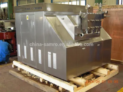 10T l/h flow Homogenizer for large dairy plant