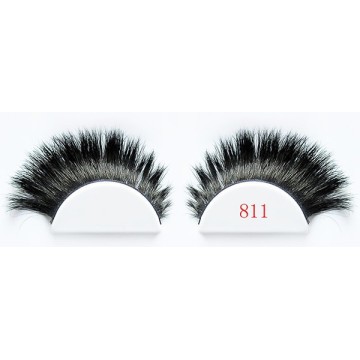 Wholesale china merchandise horse fur false eyelashes dense