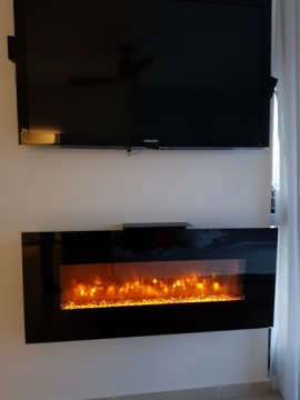 RoHS Certification Modern Electric Fireplace Design
