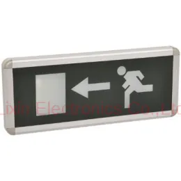 man run Emergency Exit Signs