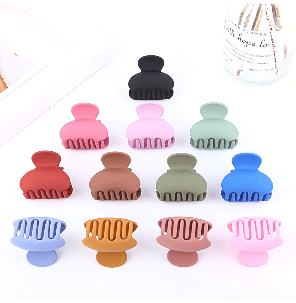 Cute Round Korean Version Anti Drop Hair Clip