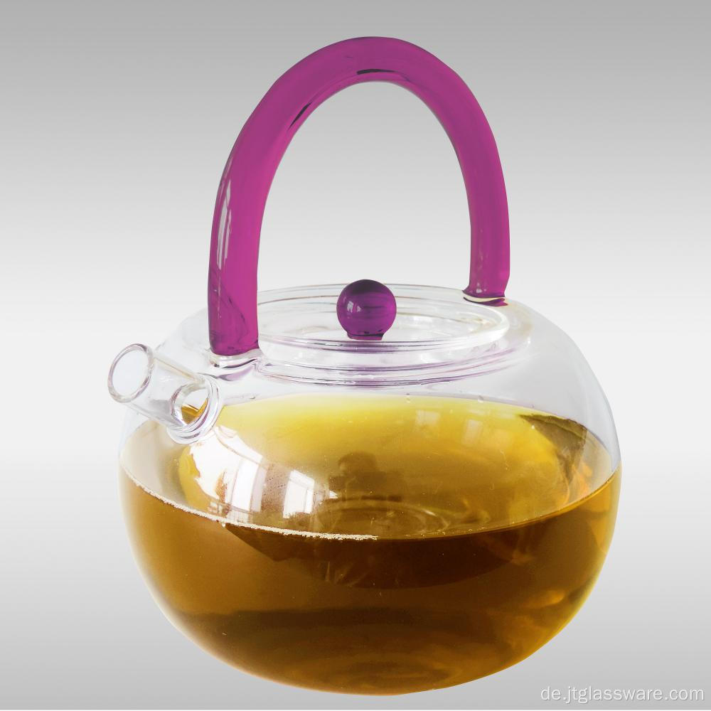 Neues Produkt 800ML Glasteekanne mit Infuser