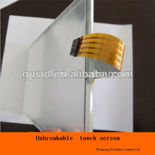 unbreakable touch screen resistive touch screen