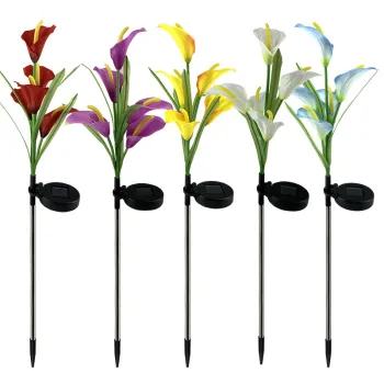 LED Solar Flower Garden Decorative Lights: Brightening Your Outdoor Space