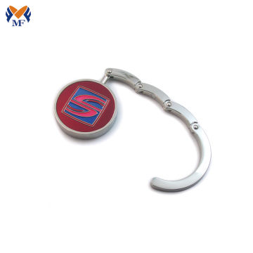 Wholesale custom enamel restaurant table purse hanger