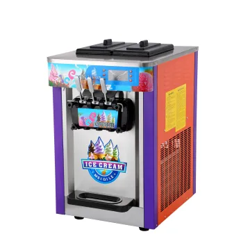 Industrial Table Top Soft Ice Cream Machine - Hot Sale