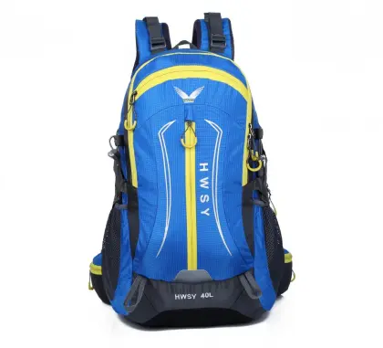 Waterproof camping colorful sports backpack