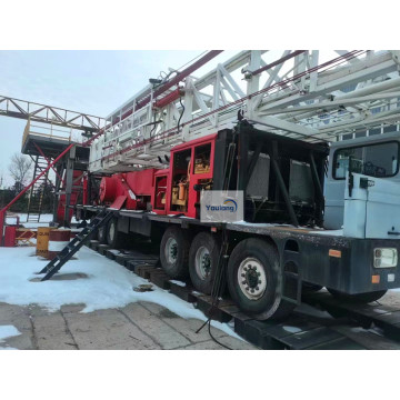 XJ1800 Workover Rig Double Engine Well Drilling Service