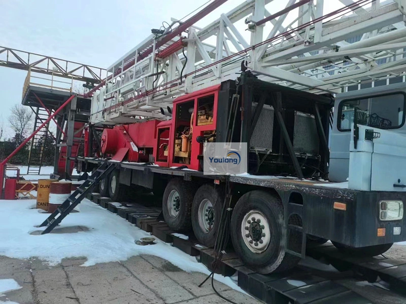 Supply XJ2250 Workover Rig Truck-mounted Double Engine Equipment with ...