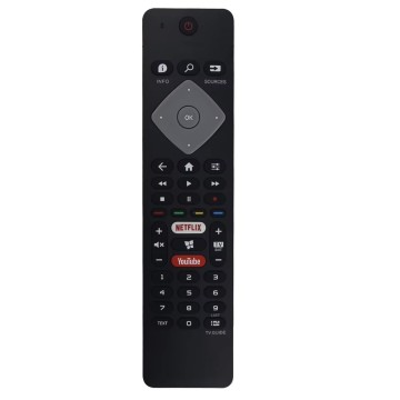Philips TV BRC0884305/01 32PHS6825/60 için yedek uzaktan kumanda Netflix, YouTube, 4K Akıllı LED UHD Android HDTV