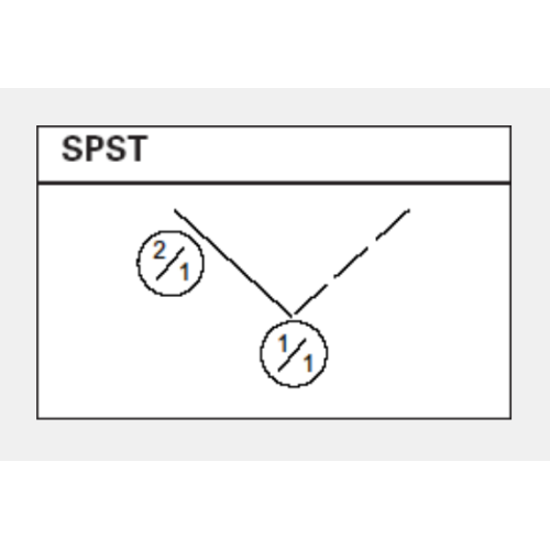 Netzschalter der Sddje-Serie